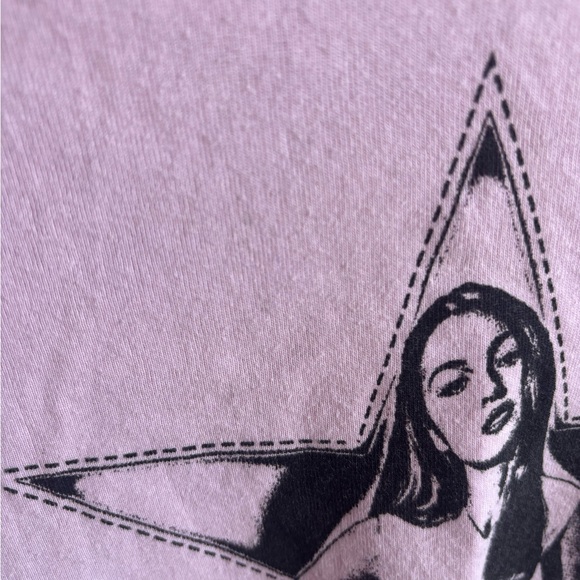 Olivia Rodrigo Pink Graphic Crop Shirt Tee size 2X - Picture 5 of 6